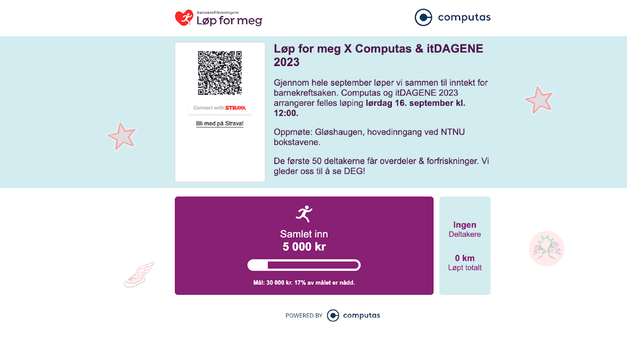 Forsiden av Løp for meg